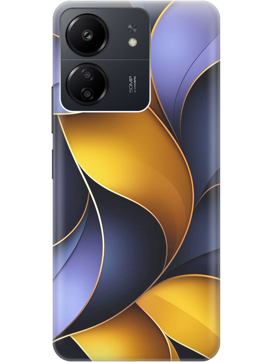 Силиконовый чехол на Xiaomi Redmi 13C, Poco C65 с принтом "Желто-сиреневые изгибы", Прозрачный;желтый;фиолетовый, 777767731
Силиконовый чехол на Xiaomi Redmi 13C, Poco C65 с принтом "Желто-сиреневые изгибы", Прозрачный;желтый;фиолетовый, 777767731