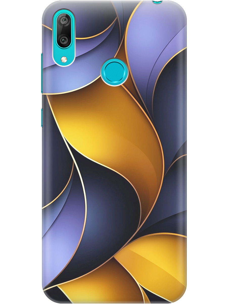 Силиконовый чехол на Huawei Y7 (2019) с принтом "Желто-сиреневые изгибы", Прозрачный;желтый;фиолетовый, 720668231
Силиконовый чехол на Huawei Y7 (2019) с принтом "Желто-сиреневые изгибы", Прозрачный;желтый;фиолетовый, 720668231