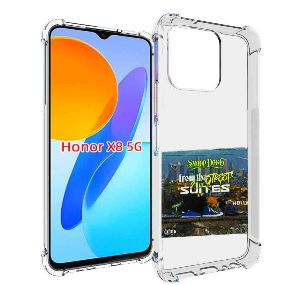 Чехол MyPads Snoop Dogg FROM THE STREET 2 THA SUITES для Honor X8 5G, Прозрачный, Tocco
Чехол MyPads Snoop Dogg FROM THE STREET 2 THA SUITES для Honor X8 5G, Прозрачный, Tocco