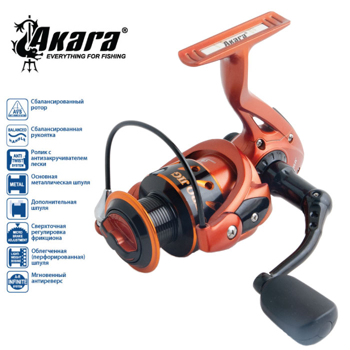 Катушка безынерционная Akara Pro Jig PJF2000 5+1 з/ш, Катушка безынерционная Akara Pro Jig PJF
Катушка безынерционная Akara Pro Jig PJF2000 5+1 з/ш, Катушка безынерционная Akara Pro Jig PJF