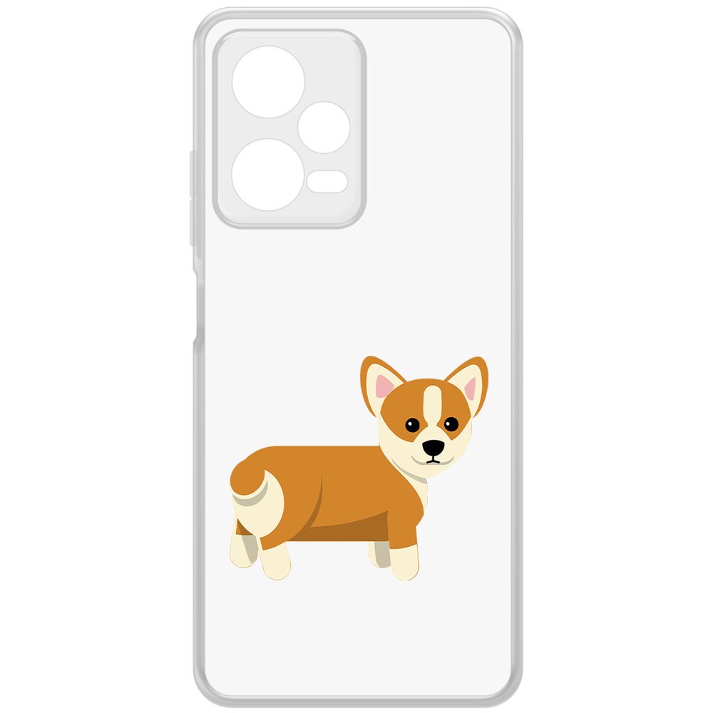 Чехол-накладка Krutoff Clear Case Рисованный корги вид 1 для Xiaomi Redmi Note 12 Pro 5G, Прозрачный
Чехол-накладка Krutoff Clear Case Рисованный корги вид 1 для Xiaomi Redmi Note 12 Pro 5G, Прозрачный