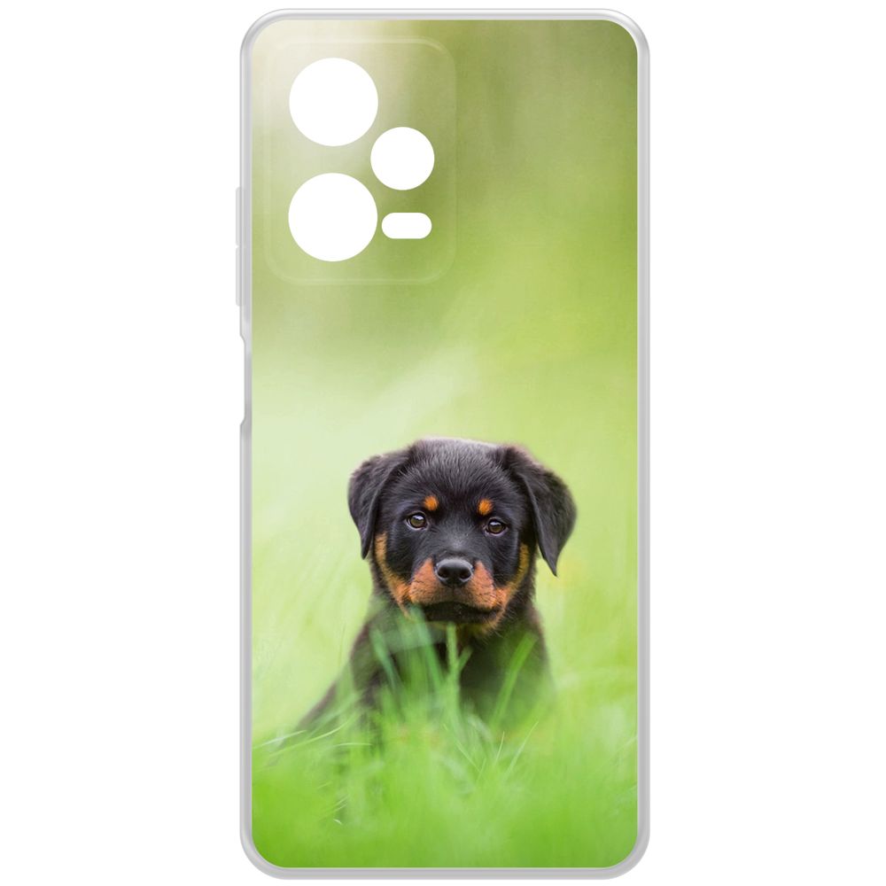 Чехол-накладка Krutoff Clear Case Щенок ротвейлера для Xiaomi Redmi Note 12 Pro 5G, Прозрачный
Чехол-накладка Krutoff Clear Case Щенок ротвейлера для Xiaomi Redmi Note 12 Pro 5G, Прозрачный