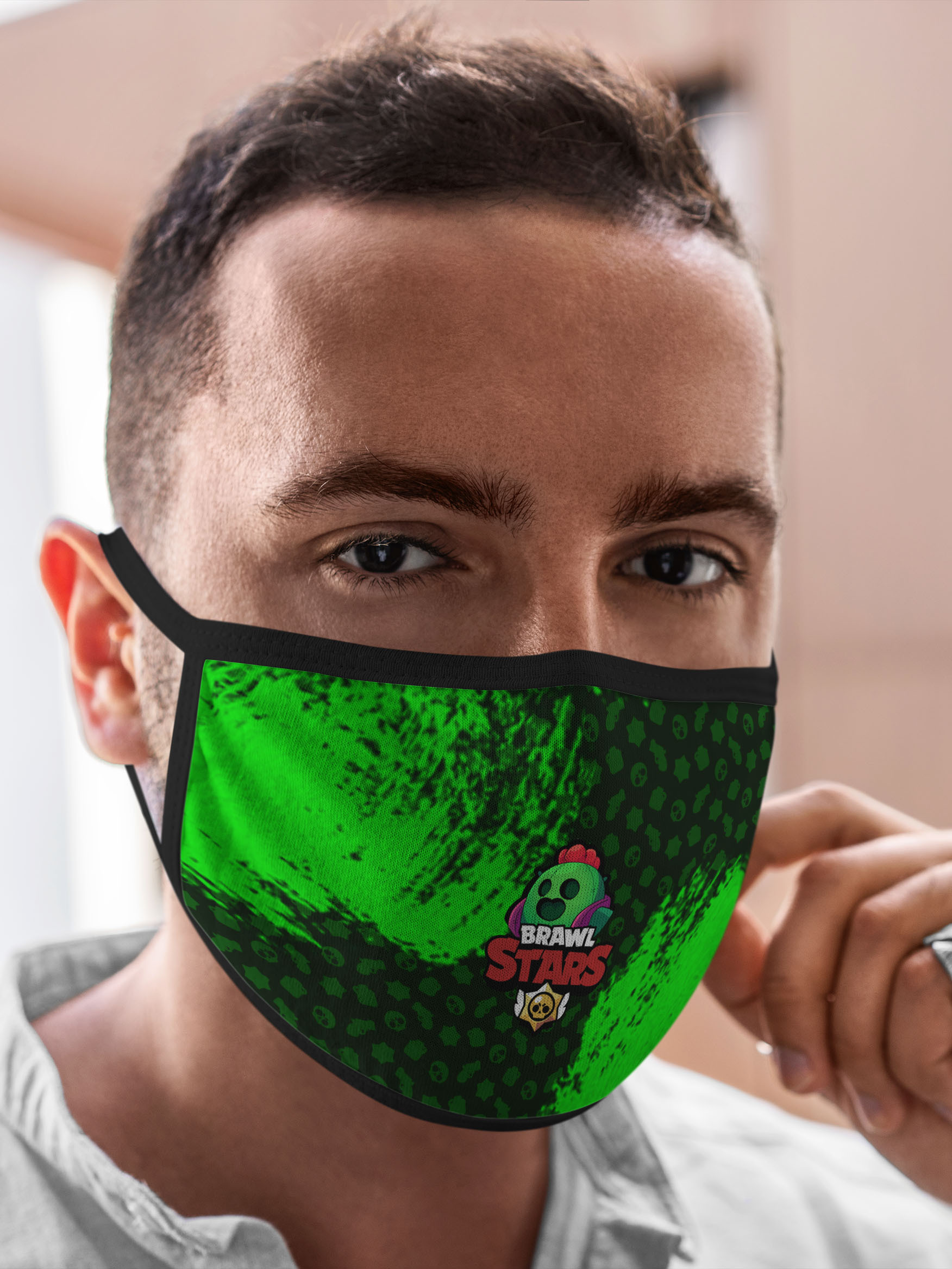 Многоразовая маска унисекс Burnettie Brawl Stars Spike., Разноцветный, Brawl Stars Spike.
Многоразовая маска унисекс Burnettie Brawl Stars Spike., Разноцветный, Brawl Stars Spike.