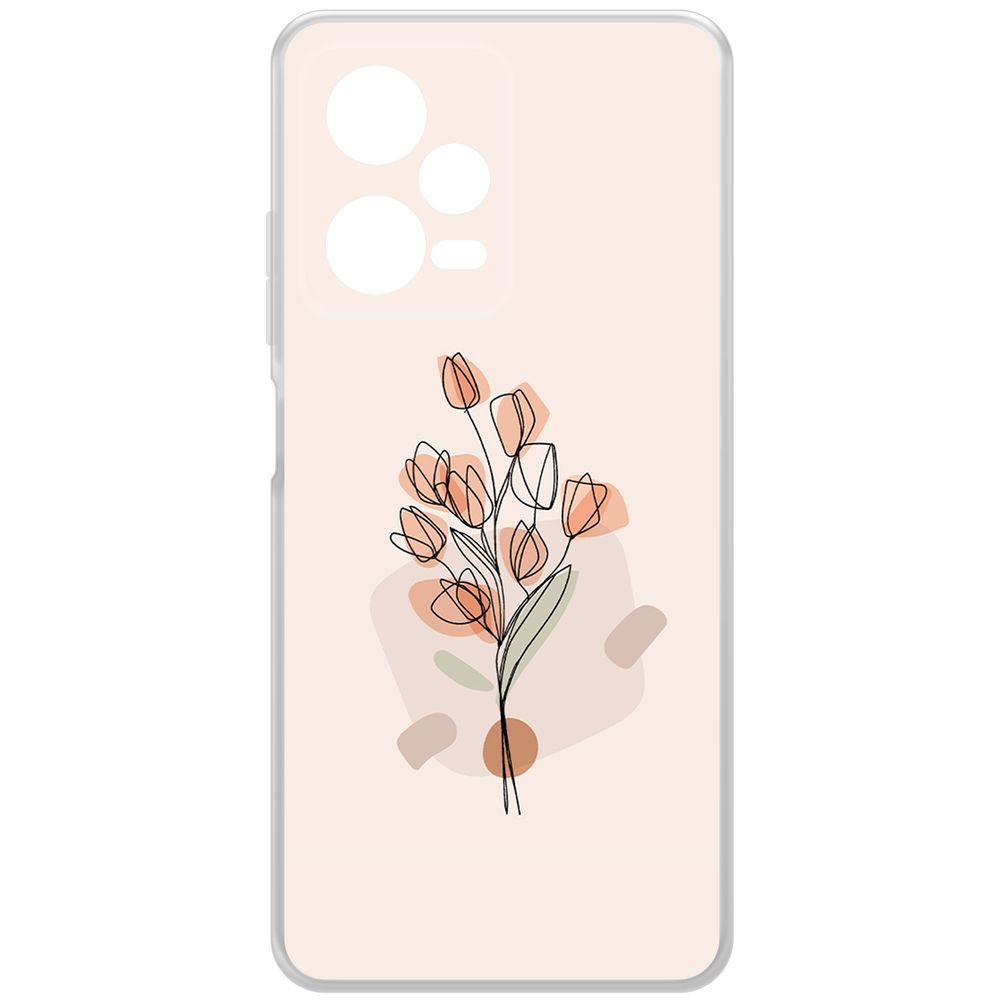 Чехол-накладка Krutoff Clear Case Букет тюльпанов для Xiaomi Redmi Note 12 Pro 5G, Прозрачный
Чехол-накладка Krutoff Clear Case Букет тюльпанов для Xiaomi Redmi Note 12 Pro 5G, Прозрачный