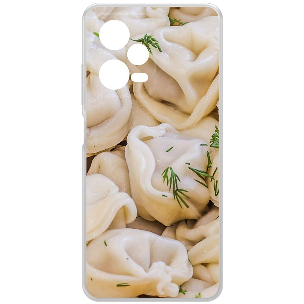 Чехол-накладка Krutoff Clear Case Пельмешки для Xiaomi Redmi Note 12 Pro 5G, Прозрачный
Чехол-накладка Krutoff Clear Case Пельмешки для Xiaomi Redmi Note 12 Pro 5G, Прозрачный