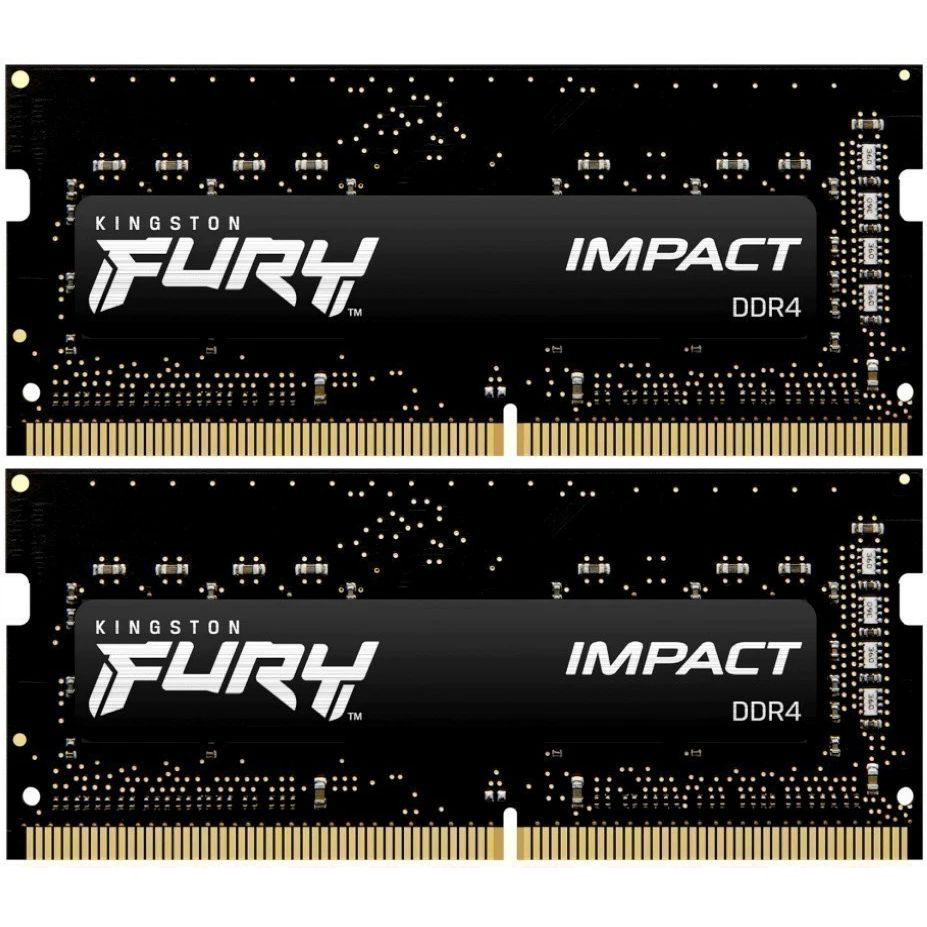 Оперативная память Kingston 16GB, DDR4 3200 SoDIMM, Fury Impact, Gaming Memory, 2Gx8, 1 шт
Оперативная память Kingston 16GB, DDR4 3200 SoDIMM, Fury Impact, Gaming Memory, 2Gx8, 1 шт