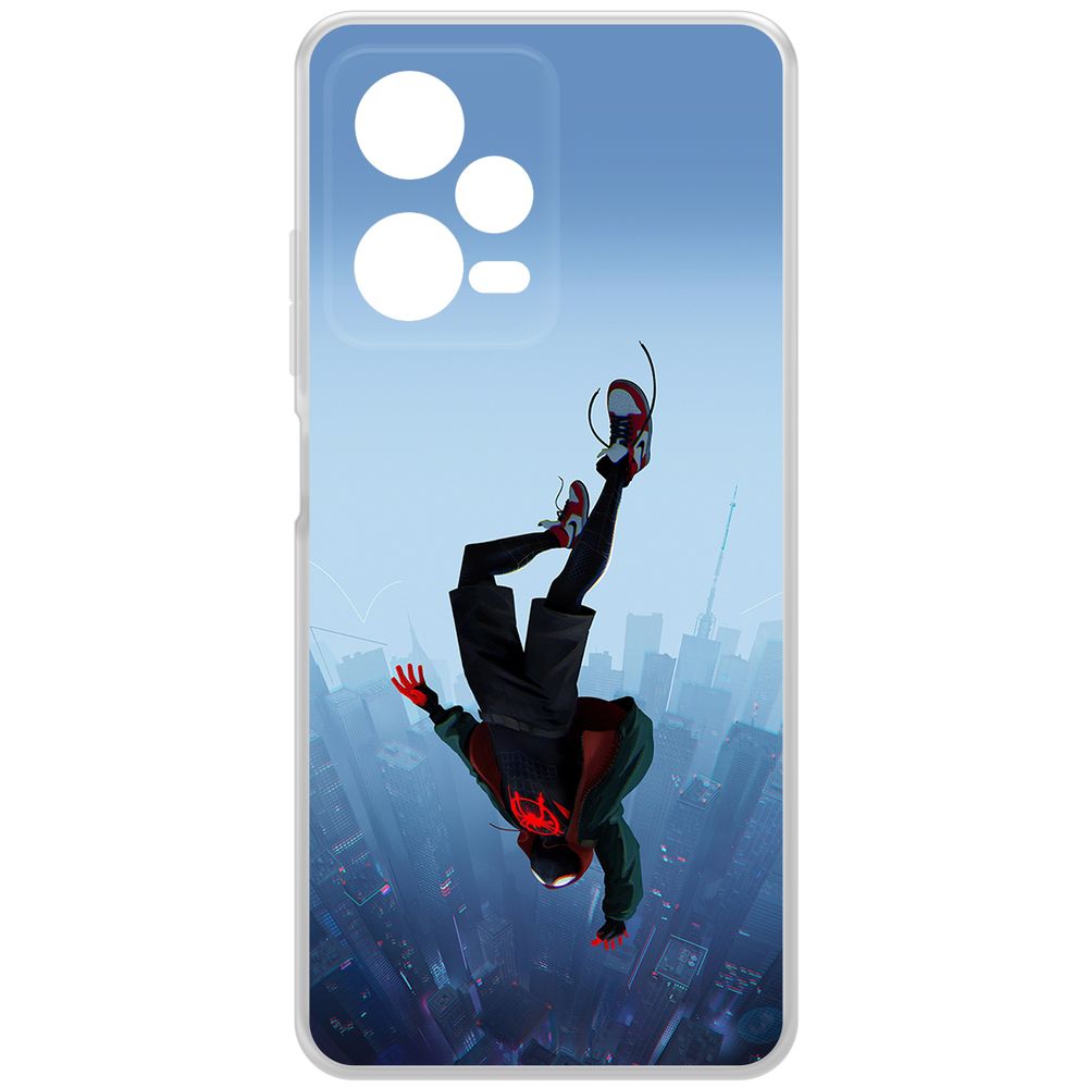 Чехол-накладка Clear Case Человек-Паук. Майлз Моралес для Xiaomi Redmi Note 12 Pro 5G, Прозрачный
Чехол-накладка Clear Case Человек-Паук. Майлз Моралес для Xiaomi Redmi Note 12 Pro 5G, Прозрачный