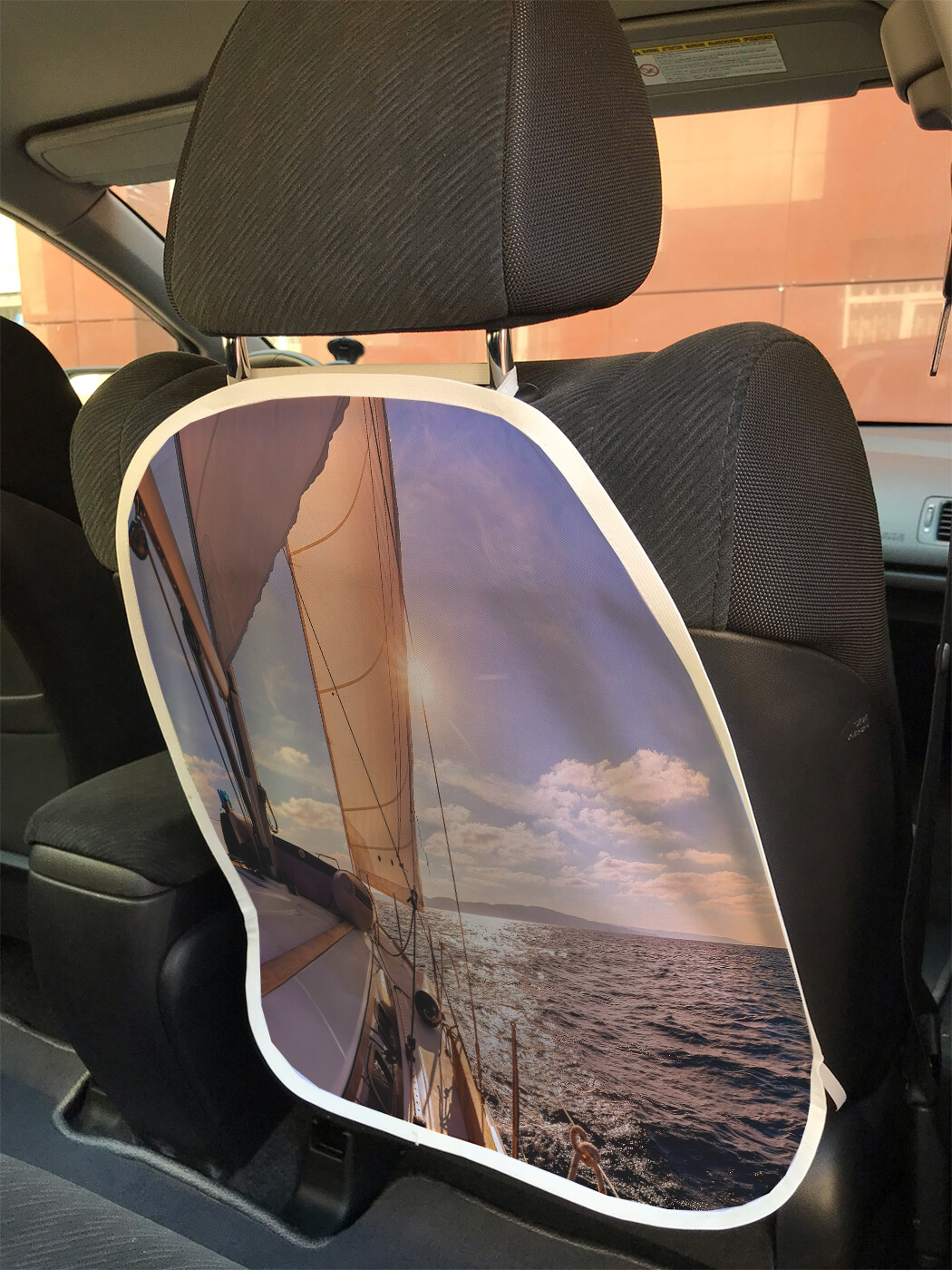 фото Накидка на спинку сиденья joyarty солнечное плаванье, 45х62