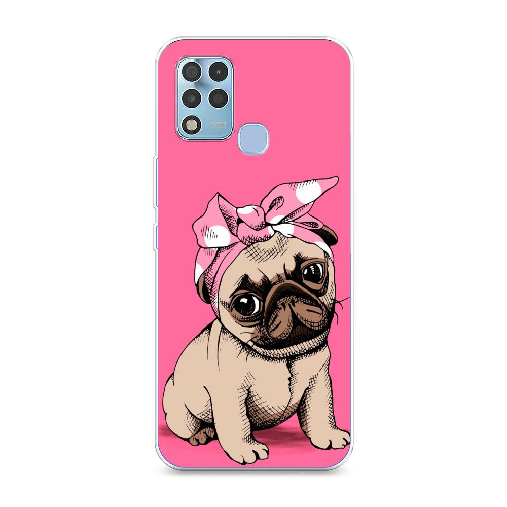 фото Чехол awog "dog pin-up" для infinix hot 11 g37