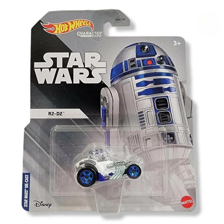Машинка металлическая Hot Wheels HHC07 тематическая STAR WARS коллекционная R2 D2, Белый;синий, HW-metall-all
Машинка металлическая Hot Wheels HHC07 тематическая STAR WARS коллекционная R2 D2, Белый;синий, HW-metall-all