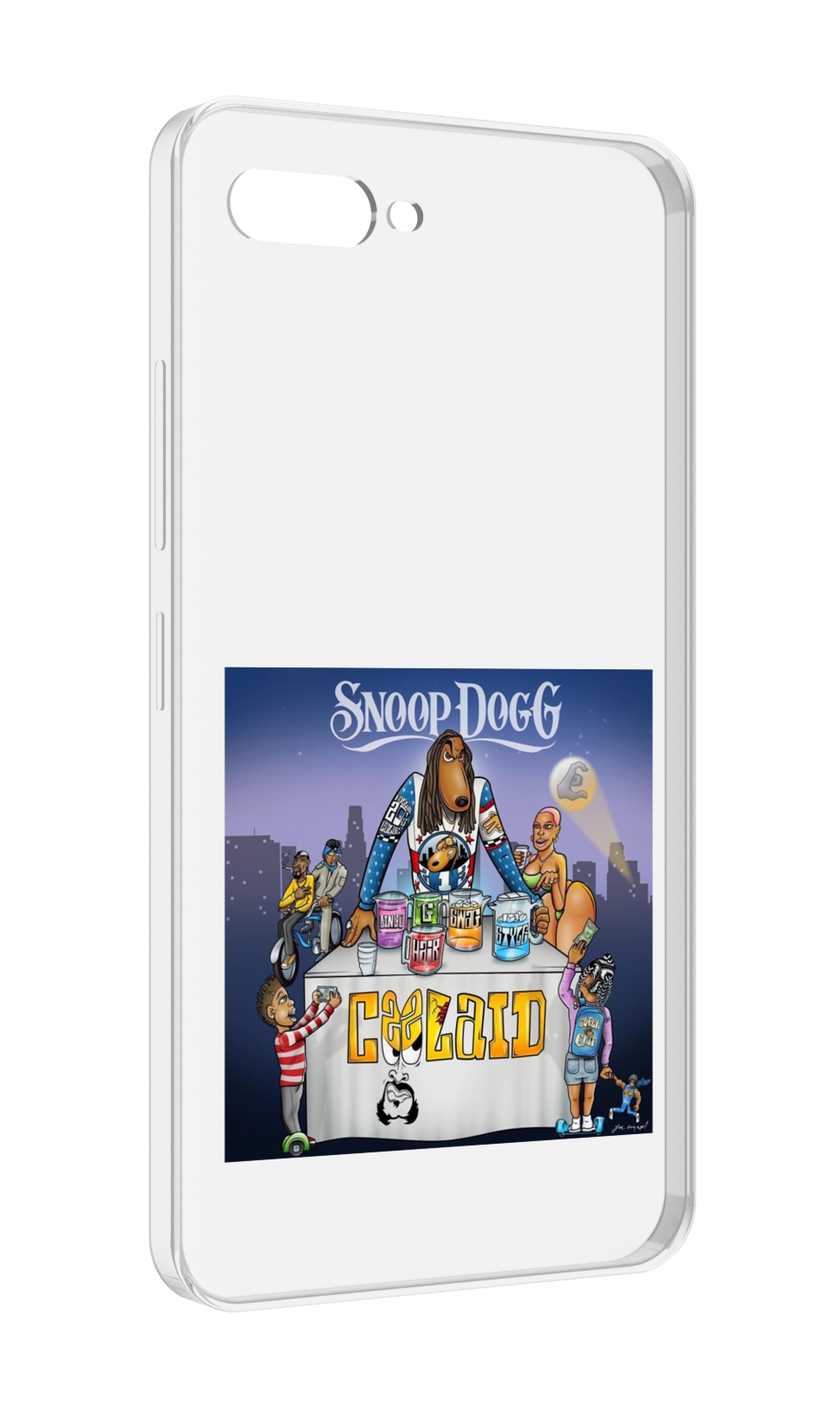 Чехол MyPads Snoop Dogg COOLAID для ITEL A25 / ITEL A25 Pro / ITEL A35, Прозрачный, Tocco
Чехол MyPads Snoop Dogg COOLAID для ITEL A25 / ITEL A25 Pro / ITEL A35, Прозрачный, Tocco