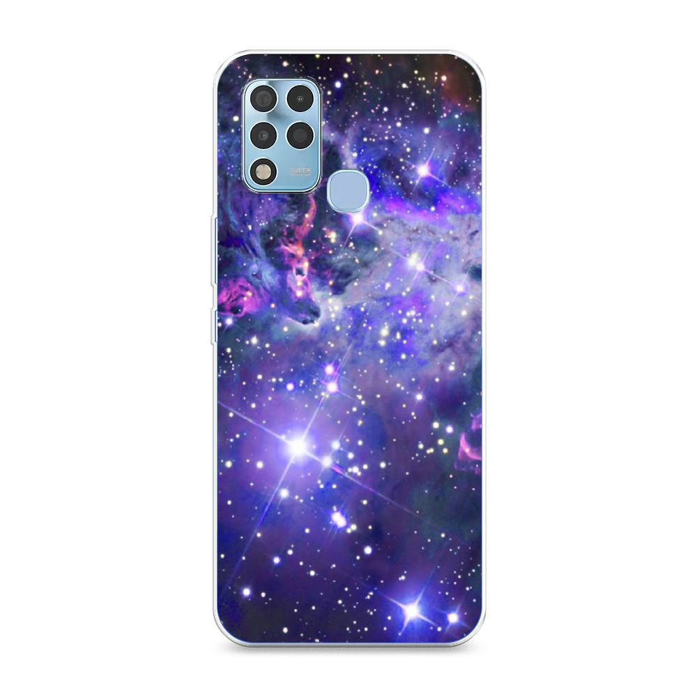 фото Чехол awog "яркая галактика" для infinix hot 11 g37