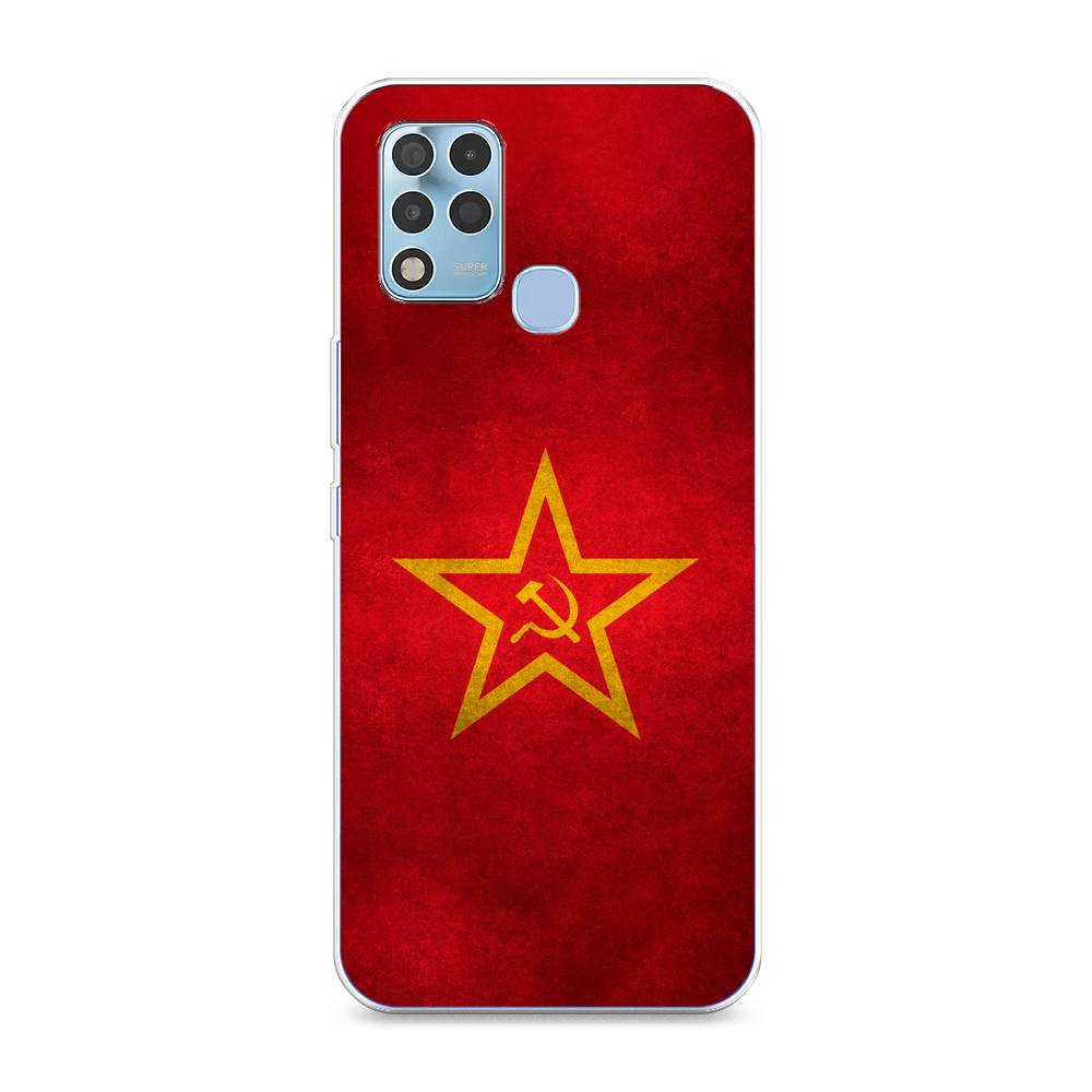 фото Чехол awog "красное знамя" для infinix hot 11 g37
