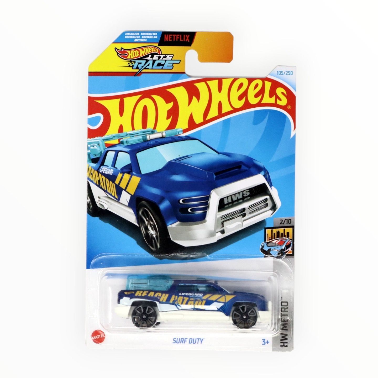 Машинка металлическая Hot Wheels HTB14 коллекционная модель Surf Duty, Синий;желтый, HW-metall-all
Машинка металлическая Hot Wheels HTB14 коллекционная модель Surf Duty, Синий;желтый, HW-metall-all
