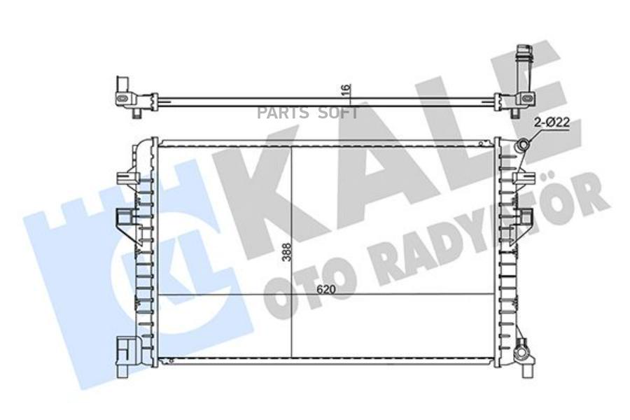355615_радиатор системы охлаждения! Audi A3, Seat Leon, VW Golf 1.0-1.4TSI/1.6-2.0TDi 12>
355615_радиатор системы охлаждения! Audi A3, Seat Leon, VW Golf 1.0-1.4TSI/1.6-2.0TDi 12>