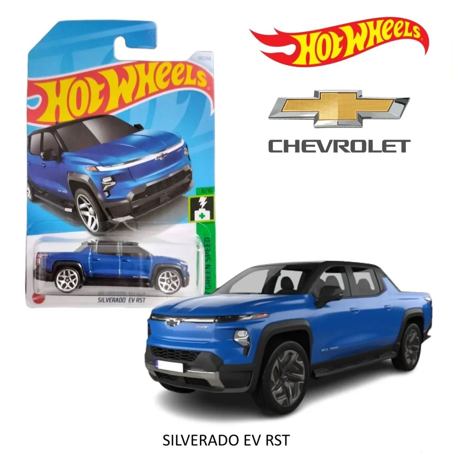Машинка металлическая Hot Wheels HRY63 коллекционная модель Silverado EV RST, Синий, HW-metall-all
Машинка металлическая Hot Wheels HRY63 коллекционная модель Silverado EV RST, Синий, HW-metall-all