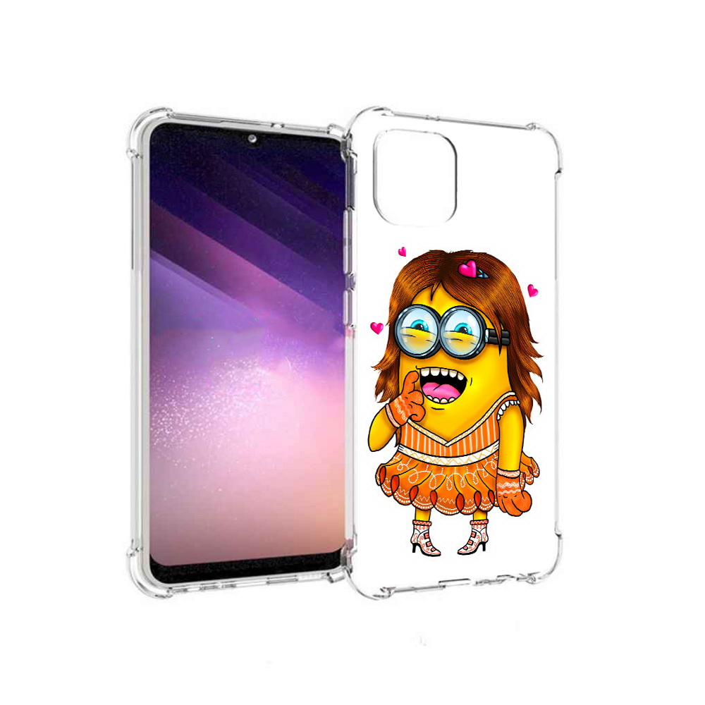 Чехол MyPads Tocco для Samsung Galaxy A03 Миньон девочка (PT226903.537.116), Прозрачный, Tocco
Чехол MyPads Tocco для Samsung Galaxy A03 Миньон девочка (PT226903.537.116), Прозрачный, Tocco