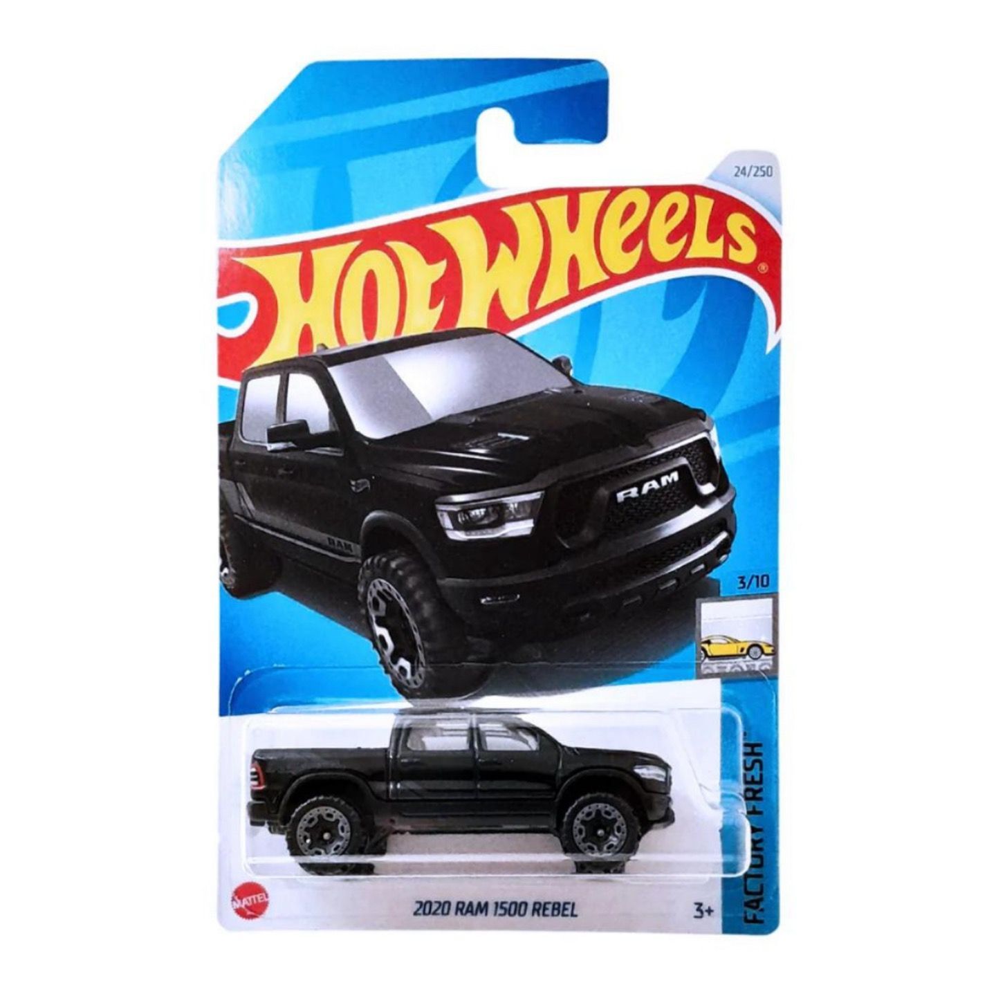 Машинка металлическая Hot Wheels HTD63 коллекционная модель 2020 RAM Rebel, Черный, HW-metall-all
Машинка металлическая Hot Wheels HTD63 коллекционная модель 2020 RAM Rebel, Черный, HW-metall-all