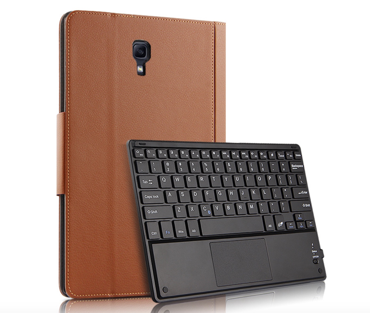 Чехол Bluetooth клавиатура Mypads для Samsung Galaxy Tab A 10.5 SM-T590 T595 коричневый, Tasti Keyboard
Чехол Bluetooth клавиатура Mypads для Samsung Galaxy Tab A 10.5 SM-T590 T595 коричневый, Tasti Keyboard