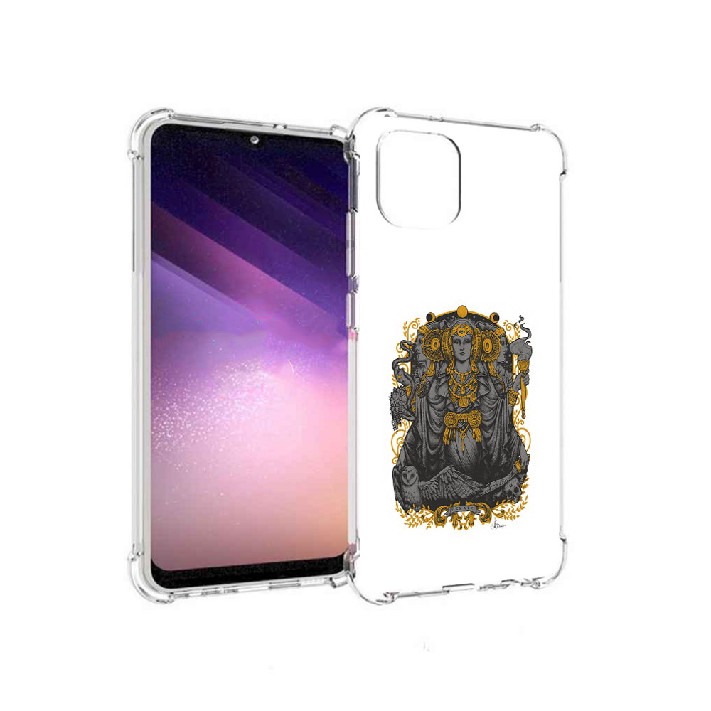 Чехол MyPads Tocco для Samsung Galaxy A03 божество с золотыми элементами, Прозрачный, Tocco
Чехол MyPads Tocco для Samsung Galaxy A03 божество с золотыми элементами, Прозрачный, Tocco