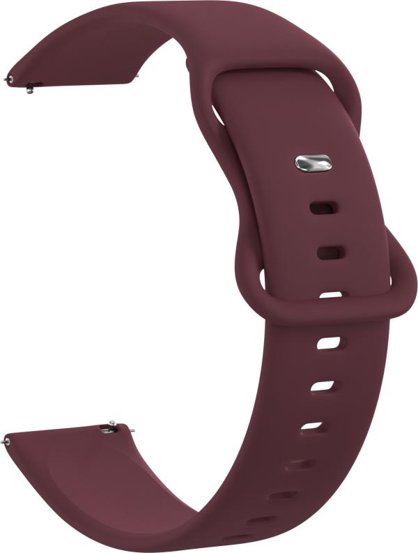 Ремешок силиконовый GSMIN Net 20 для Samsung Galaxy Watch 4 Classic 44мм (Бордовый)
Ремешок силиконовый GSMIN Net 20 для Samsung Galaxy Watch 4 Classic 44мм (Бордовый)