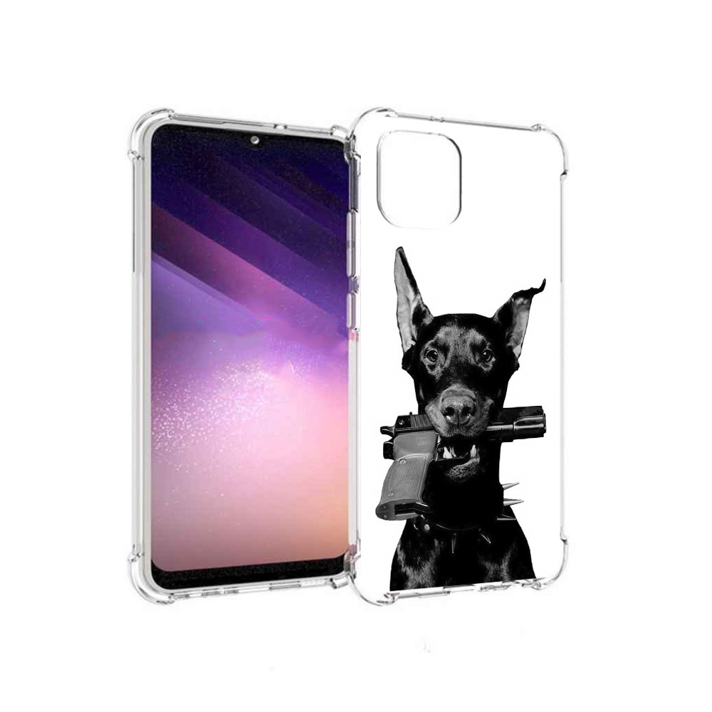 Чехол MyPads Tocco для Samsung Galaxy A03 доберман с пистолетом (PT226903.537.331), Прозрачный, Tocco
Чехол MyPads Tocco для Samsung Galaxy A03 доберман с пистолетом (PT226903.537.331), Прозрачный, Tocco