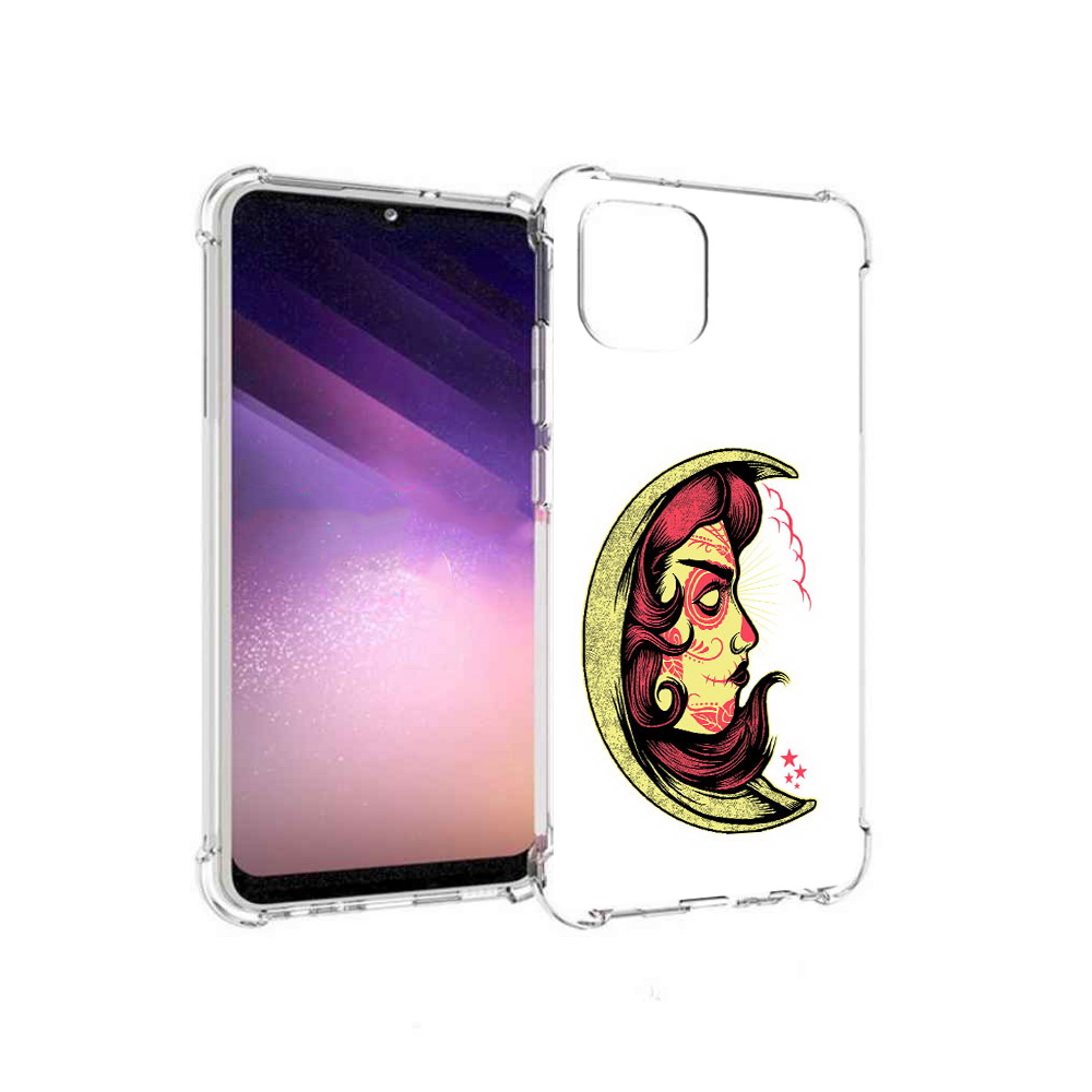 Чехол MyPads Tocco для Samsung Galaxy A03 желтый полумесяц с лицом девушки, Прозрачный, Tocco
Чехол MyPads Tocco для Samsung Galaxy A03 желтый полумесяц с лицом девушки, Прозрачный, Tocco