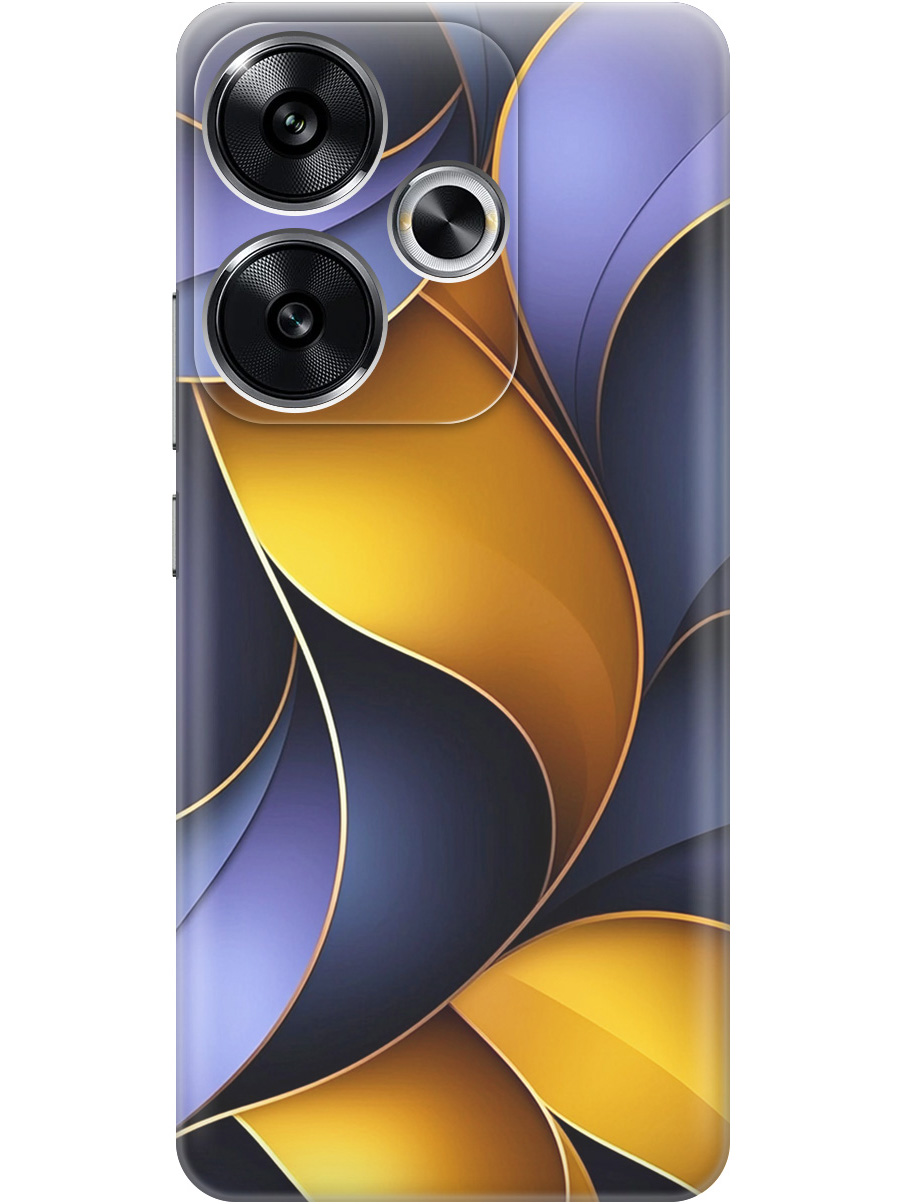 Силиконовый чехол на Xiaomi Redmi Turbo 3 / Poco F6 с принтом "Желто-сиреневые изгибы", Прозрачный;желтый;фиолетовый, 783980831
Силиконовый чехол на Xiaomi Redmi Turbo 3 / Poco F6 с принтом "Желто-сиреневые изгибы", Прозрачный;желтый;фиолетовый, 783980831