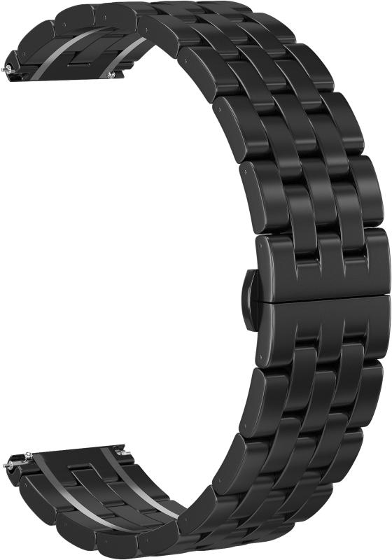 Ремешок стальной GSMIN Cuff 20 для Samsung Galaxy Watch 4 Classic 46мм (Черный)
Ремешок стальной GSMIN Cuff 20 для Samsung Galaxy Watch 4 Classic 46мм (Черный)