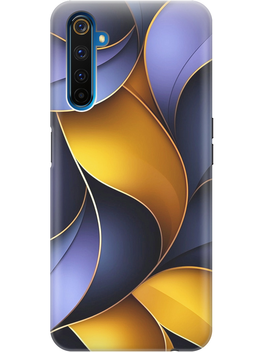 Силиконовый чехол на realme 6 Pro с принтом "Желто-сиреневые изгибы", Прозрачный;желтый;фиолетовый, 726149531
Силиконовый чехол на realme 6 Pro с принтом "Желто-сиреневые изгибы", Прозрачный;желтый;фиолетовый, 726149531