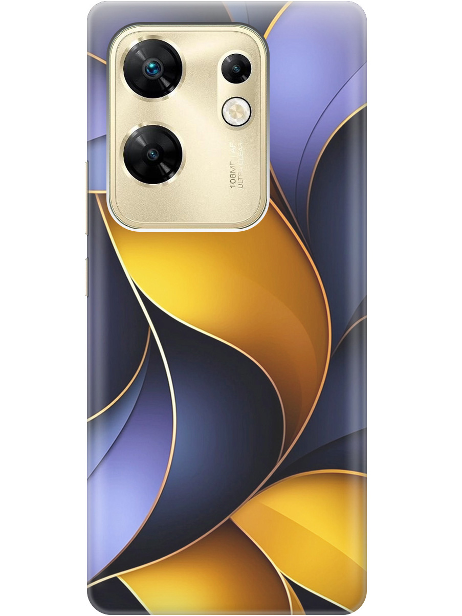 Силиконовый чехол на Infinix Zero 30 4G с принтом "Желто-сиреневые изгибы", Прозрачный;желтый;фиолетовый, 778687931
Силиконовый чехол на Infinix Zero 30 4G с принтом "Желто-сиреневые изгибы", Прозрачный;желтый;фиолетовый, 778687931