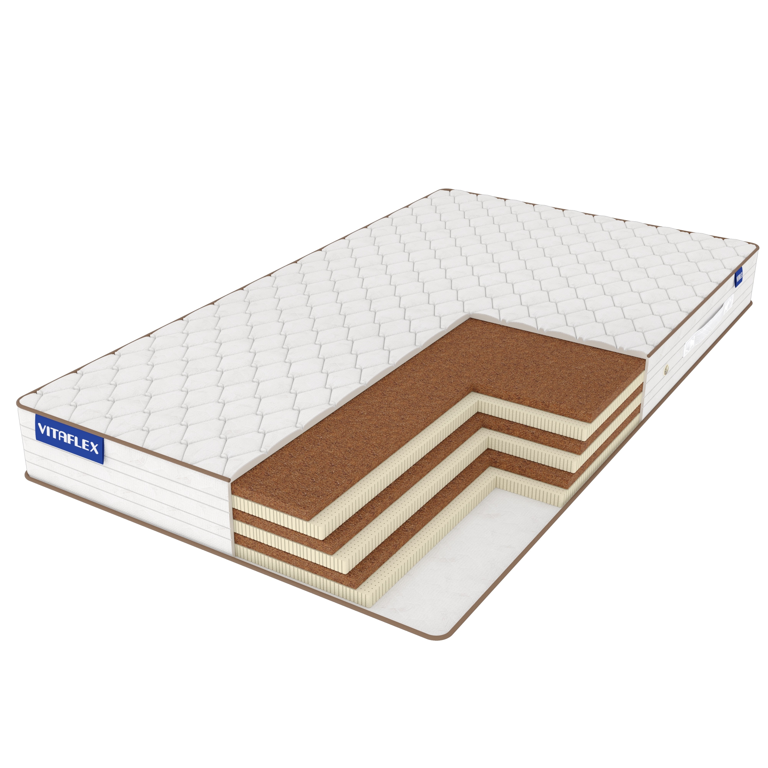 Матрас Vitaflex Easy-Hard 190х185 серии Mix, Бежевый;белый;серый;серебристый, Easy-Hard
Матрас Vitaflex Easy-Hard 190х185 серии Mix, Бежевый;белый;серый;серебристый, Easy-Hard