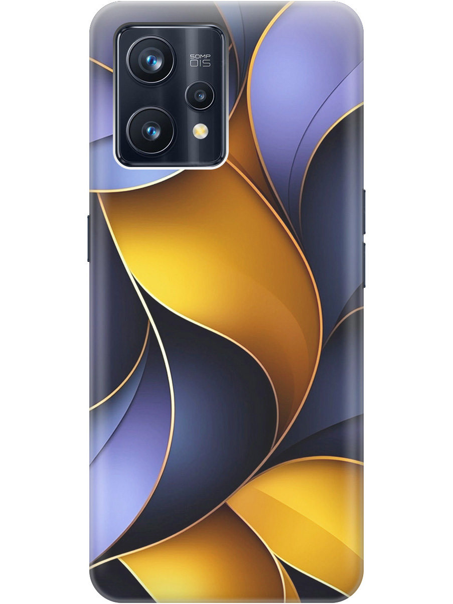 Силиконовый чехол на Realme 9 Pro+ с принтом "Желто-сиреневые изгибы", Прозрачный;желтый;фиолетовый, 740189631
Силиконовый чехол на Realme 9 Pro+ с принтом "Желто-сиреневые изгибы", Прозрачный;желтый;фиолетовый, 740189631