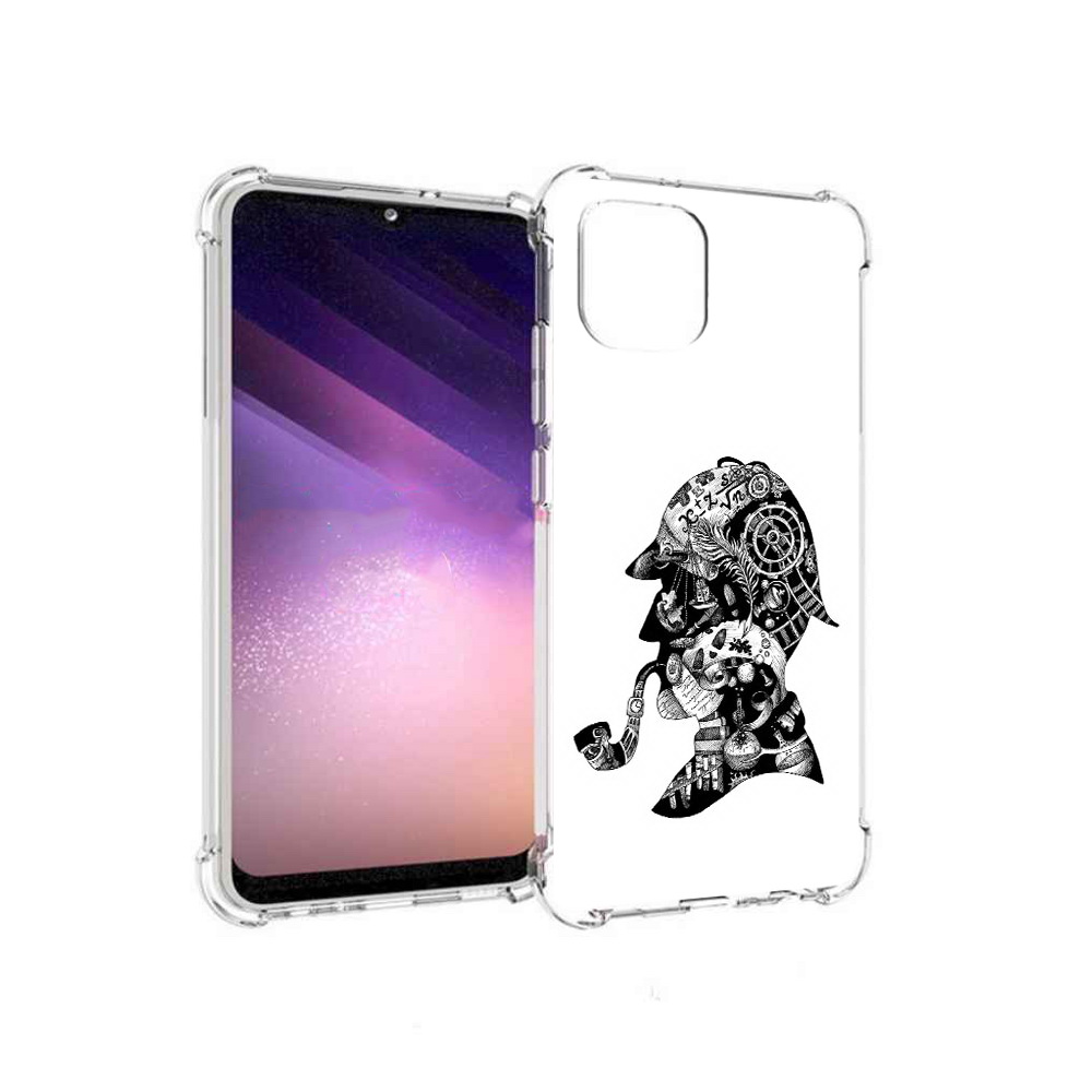 Чехол MyPads Tocco для Samsung Galaxy A03 мужчина с трубкой абстракция (PT226903.537.488), Прозрачный, Tocco
Чехол MyPads Tocco для Samsung Galaxy A03 мужчина с трубкой абстракция (PT226903.537.488), Прозрачный, Tocco