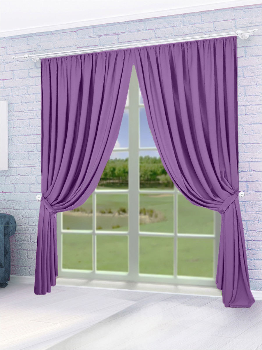 Комплект штор гостиный Blackout 300x270см 2шт 
Комплект штор гостиный Blackout 300x270см 2шт