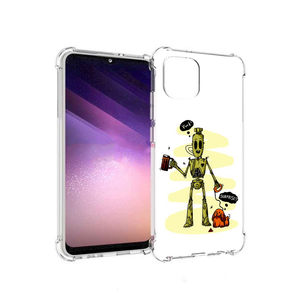 Чехол MyPads Tocco для Samsung Galaxy A03 прикольный робот (PT226903.537.557), Прозрачный, Tocco
Чехол MyPads Tocco для Samsung Galaxy A03 прикольный робот (PT226903.537.557), Прозрачный, Tocco