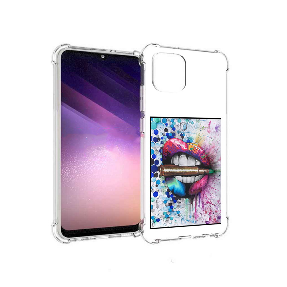 Чехол MyPads Tocco для Samsung Galaxy A03 разноцветные губы с пулей (PT226903.537.571), Прозрачный, Tocco
Чехол MyPads Tocco для Samsung Galaxy A03 разноцветные губы с пулей (PT226903.537.571), Прозрачный, Tocco