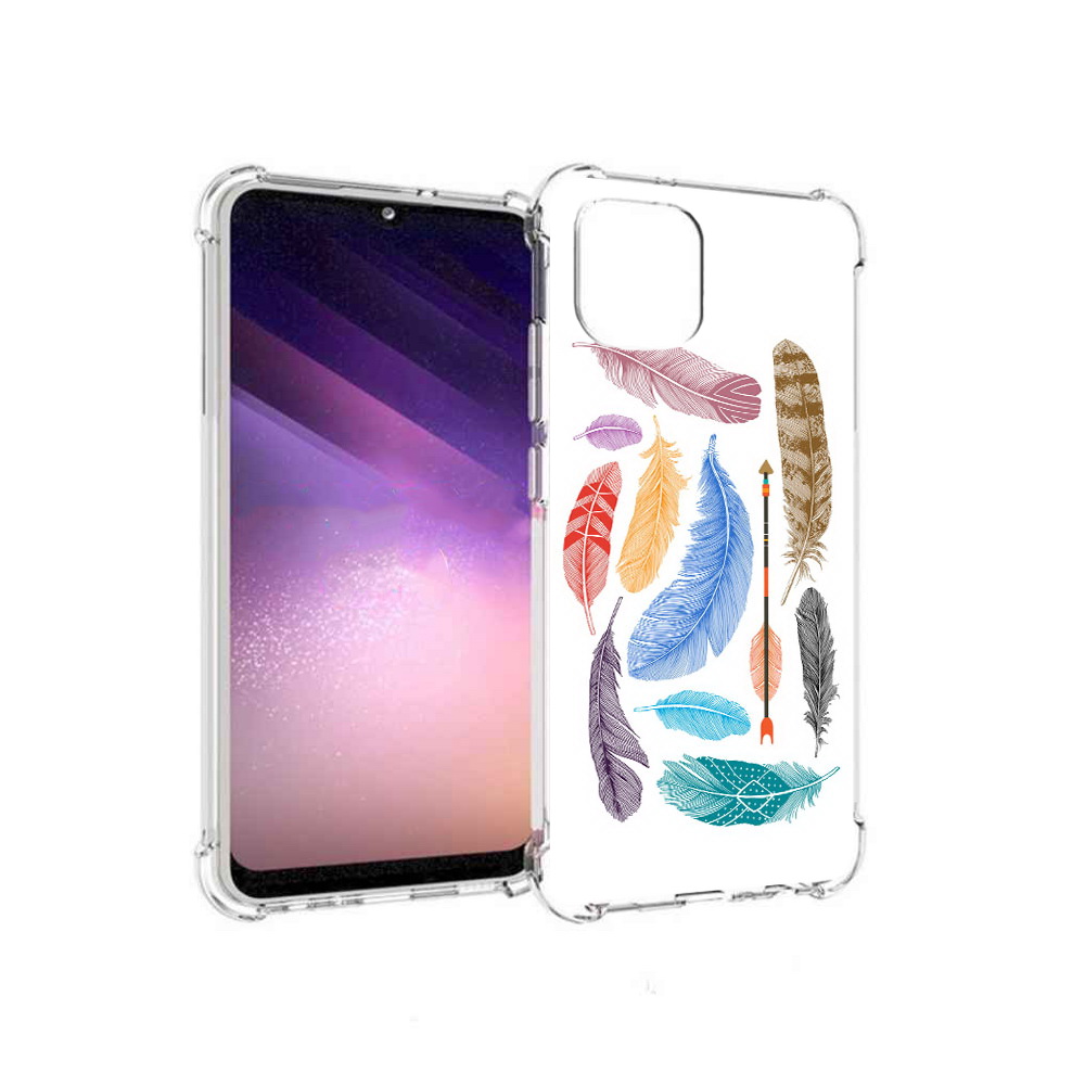 Чехол MyPads Tocco для Samsung Galaxy A03 разноцветные перья (PT226903.537.572), Прозрачный, Tocco
Чехол MyPads Tocco для Samsung Galaxy A03 разноцветные перья (PT226903.537.572), Прозрачный, Tocco