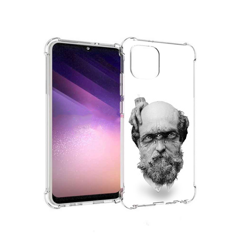 Чехол MyPads Tocco для Samsung Galaxy A03 страшный бородатый мужчина абстракция, Прозрачный, Tocco
Чехол MyPads Tocco для Samsung Galaxy A03 страшный бородатый мужчина абстракция, Прозрачный, Tocco