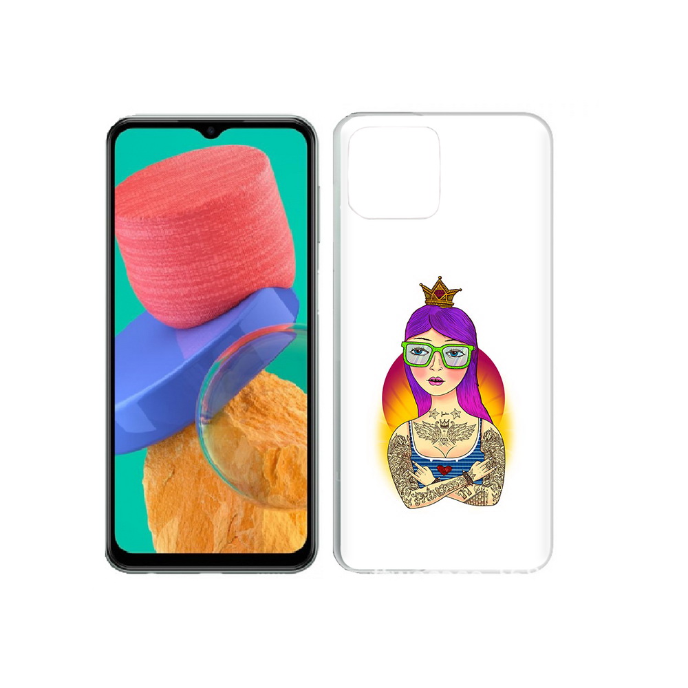 Чехол MyPads Tocco для Samsung Galaxy M33 девушка в татуировках с короной, Прозрачный, Tocco
Чехол MyPads Tocco для Samsung Galaxy M33 девушка в татуировках с короной, Прозрачный, Tocco