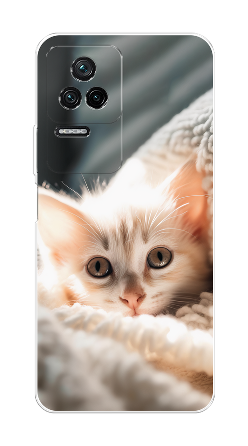 Чехол на Poco F4/Redmi K40S "Белый шкодливый котенок", Серый;белый;бежевый;оранжевый, 314650-1
Чехол на Poco F4/Redmi K40S "Белый шкодливый котенок", Серый;белый;бежевый;оранжевый, 314650-1