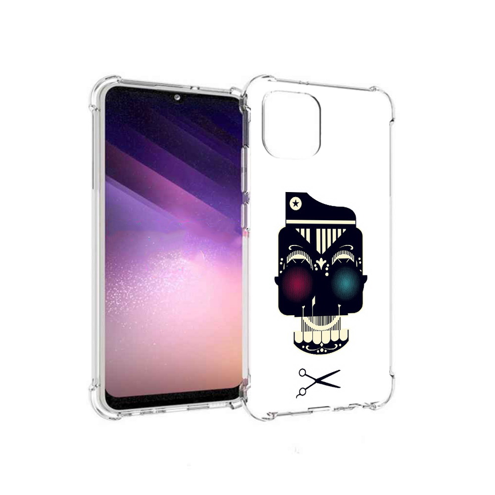 Чехол MyPads Tocco для Samsung Galaxy A03 черно белый скелет с яркими глазами, Прозрачный, Tocco
Чехол MyPads Tocco для Samsung Galaxy A03 черно белый скелет с яркими глазами, Прозрачный, Tocco