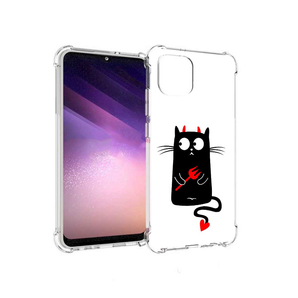 Чехол MyPads Tocco для Samsung Galaxy A03 Кот демон (PT226903.537.97), Прозрачный, Tocco
Чехол MyPads Tocco для Samsung Galaxy A03 Кот демон (PT226903.537.97), Прозрачный, Tocco
