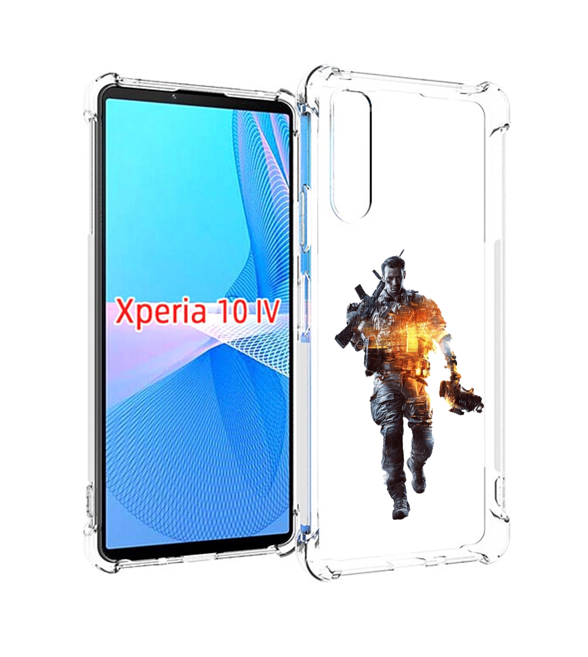 Чехол MyPads Battlefield-4 мужской для Sony Xperia 10 IV (10-4), Прозрачный, Tocco
Чехол MyPads Battlefield-4 мужской для Sony Xperia 10 IV (10-4), Прозрачный, Tocco