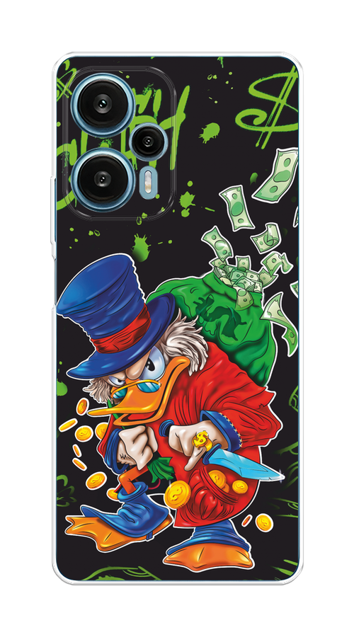 Чехол на Xiaomi Redmi Note 12 Turbo/Poco F5 "Скрудж Макдак с мешком денег", Красный;синий;зеленый;черный, 318450-1
Чехол на Xiaomi Redmi Note 12 Turbo/Poco F5 "Скрудж Макдак с мешком денег", Красный;синий;зеленый;черный, 318450-1