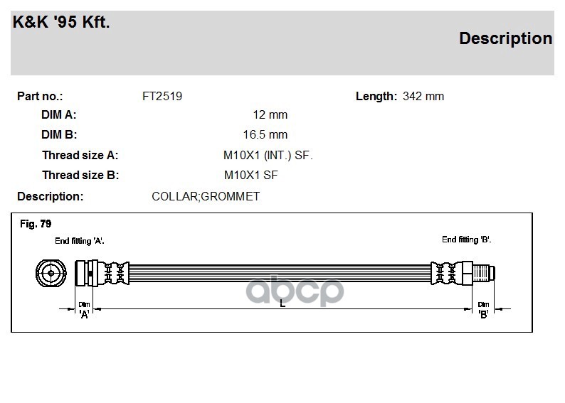 Шланг Тормозной Передн Ford: Focus (Daw, Dew) 1.4 16v/1.6 16v/1.8 16v/2.0 16v 98- K&K арт.
Шланг Тормозной Передн Ford: Focus (Daw, Dew) 1.4 16v/1.6 16v/1.8 16v/2.0 16v 98- K&K арт.