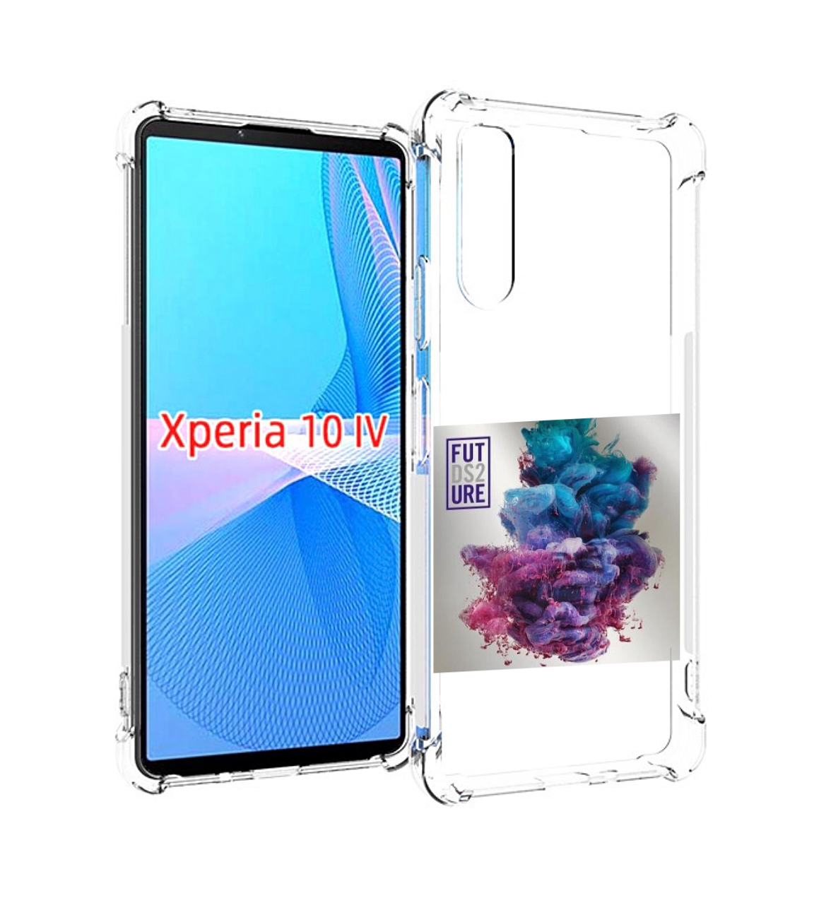 Чехол MyPads Future - DS2 (Dirty Sprite 2) для Sony Xperia 10 IV (10-4), Прозрачный, Tocco
Чехол MyPads Future - DS2 (Dirty Sprite 2) для Sony Xperia 10 IV (10-4), Прозрачный, Tocco