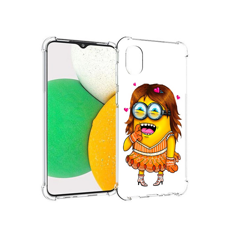 Чехол MyPads Tocco для Samsung Galaxy A03 Core Миньон девочка (PT224480.538.116), Прозрачный, Tocco
Чехол MyPads Tocco для Samsung Galaxy A03 Core Миньон девочка (PT224480.538.116), Прозрачный, Tocco