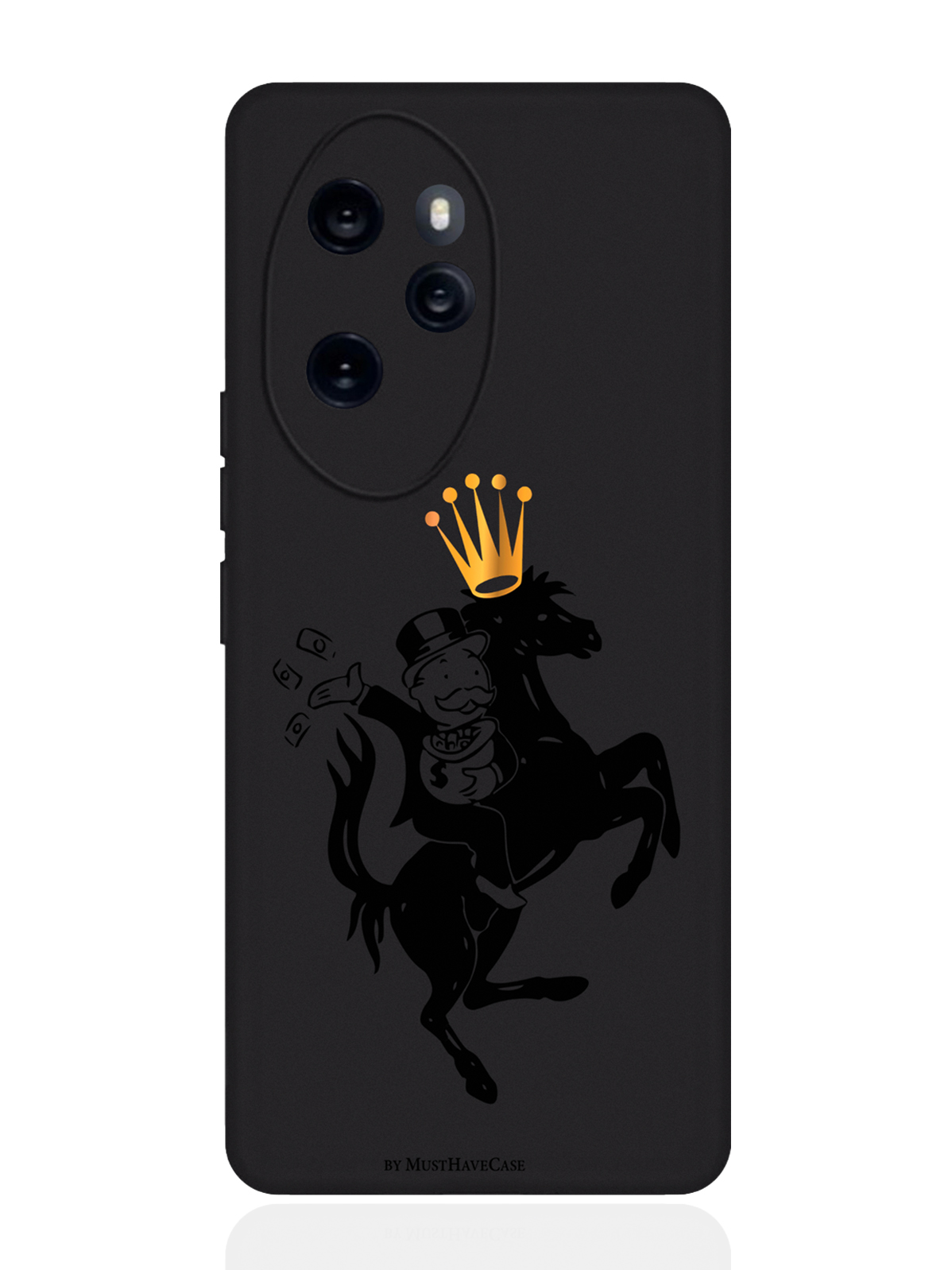 Чехол для смартфона Honor 100 Pro черный силиконовый Monopoly на коне, Разноцветный, Honor
Чехол для смартфона Honor 100 Pro черный силиконовый Monopoly на коне, Разноцветный, Honor