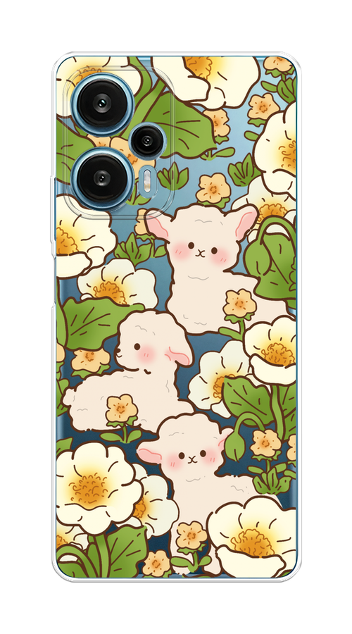 Чехол на Xiaomi Redmi Note 12 Turbo/Poco F5 "Овечки в цветах", Зеленый;бежевый, 318450-1
Чехол на Xiaomi Redmi Note 12 Turbo/Poco F5 "Овечки в цветах", Зеленый;бежевый, 318450-1